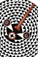 Large Bwa Wooden Sun Mask