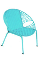 Blue Petite Peekaboo Chair