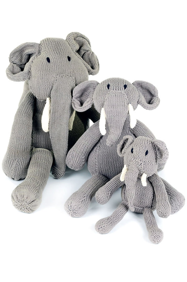 Kenana Knitters Cotton Gentle Tembo Elephants