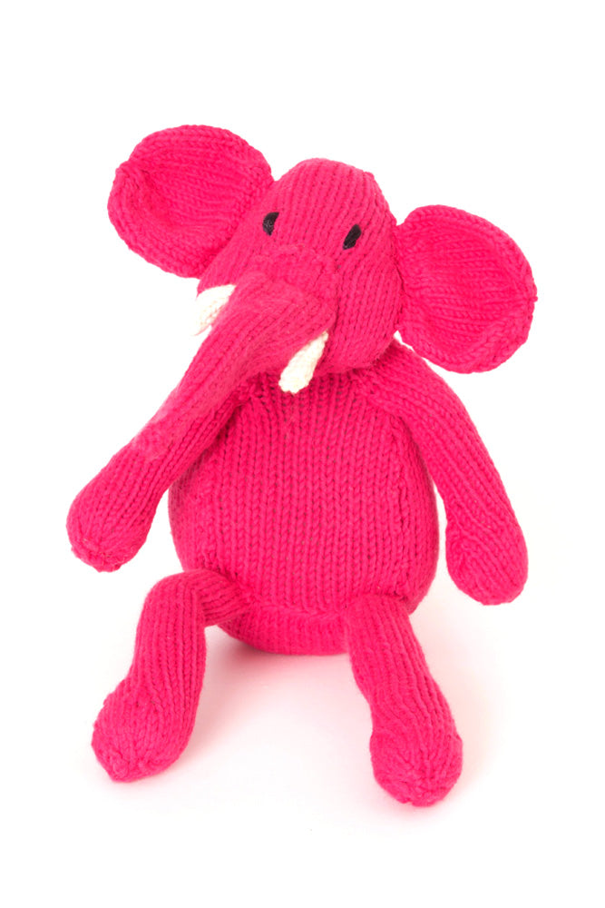 Kenana Knitters Cotton Fandango Pink Gentle Tembo Elephant