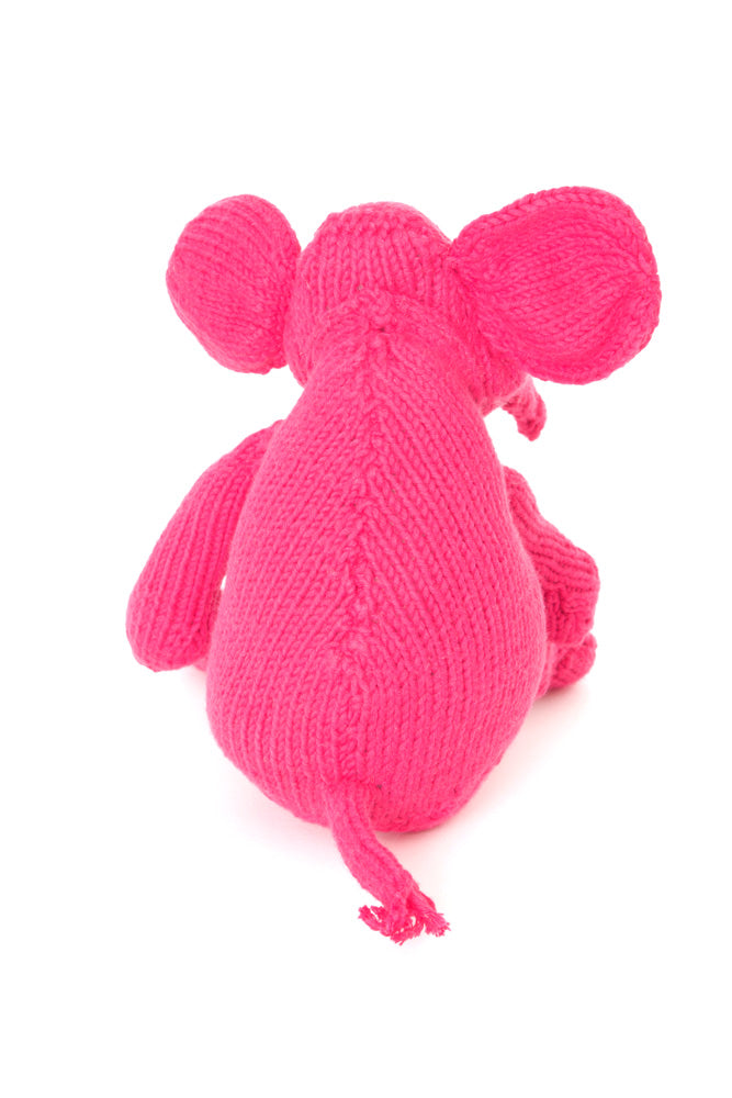 Kenana Knitters Cotton Fandango Pink Gentle Tembo Elephant