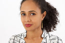 Kenyan Brass Torpedo Earrings