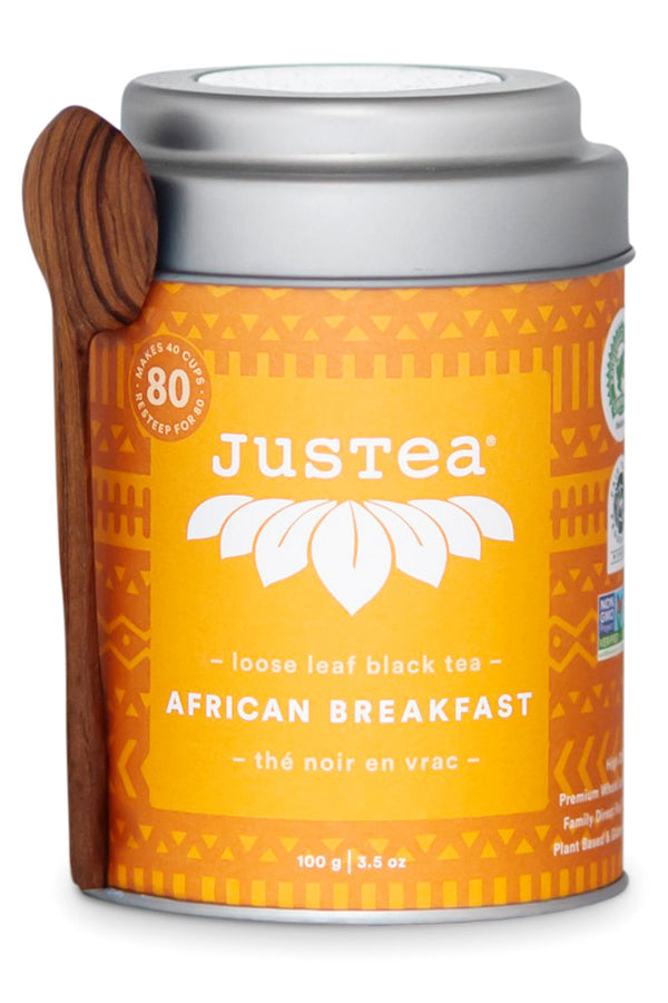 JusTea African Breakfast Loose Leaf Tea