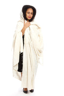 Ivory Ethiopian Cotton Gabi Body Shawl