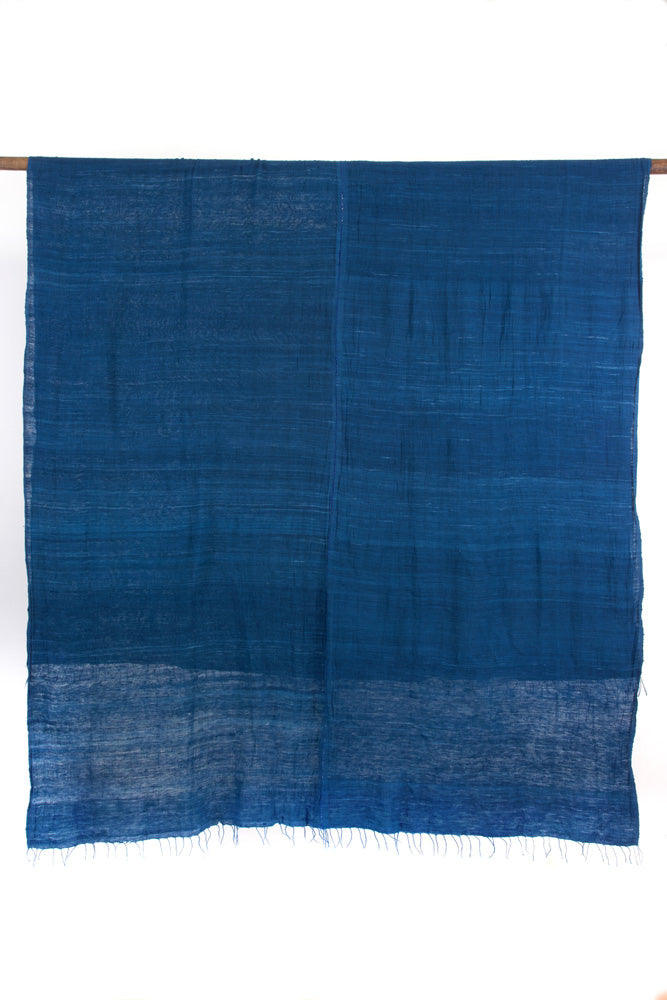 Indigo Ethiopian Cotton Gabi Body Shawl