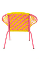 Yellow & Pink Petite Peekaboo Chair