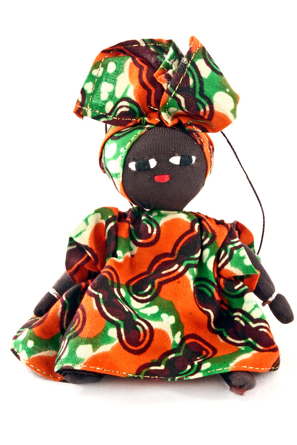 Burkina Baby Doll Holiday Ornament