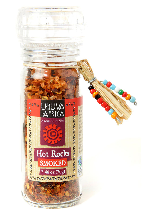 Ukuva iAfrica Hot Rocks Smoked Salt Grinder