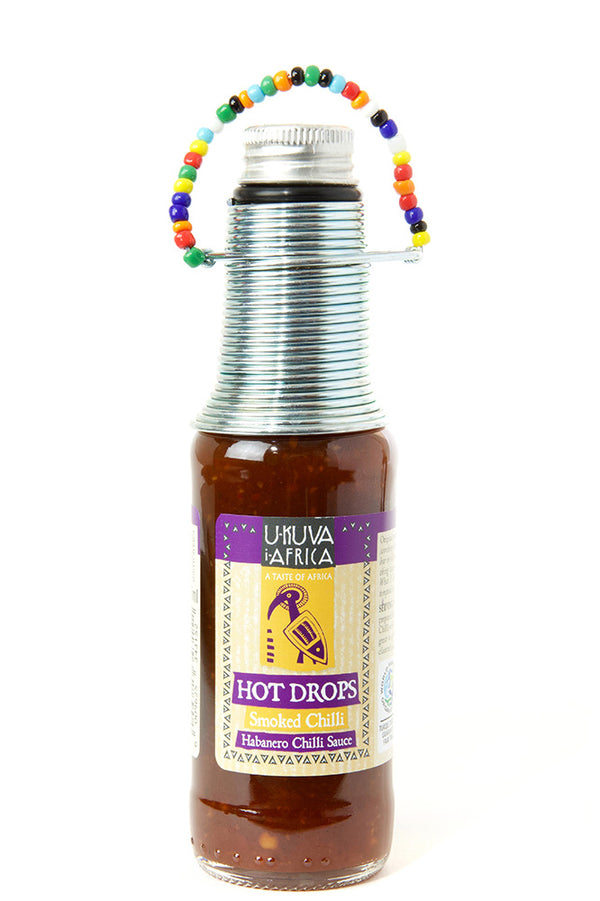 Ukuva iAfrica Hot Drops Smoked Chili Sauce