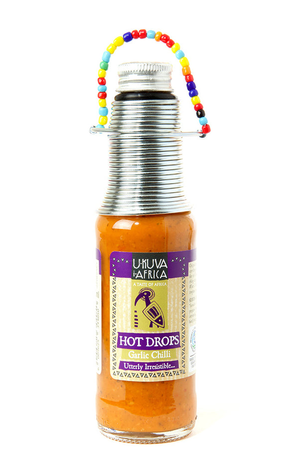 Ukuva iAfrica Hot Drops Garlic Chilli Sauce