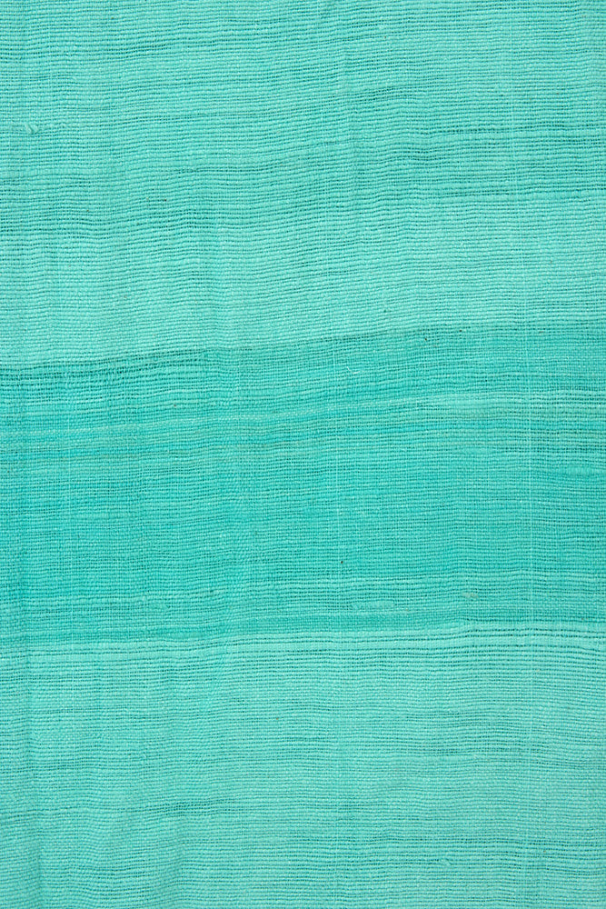 Cyan Blue Ethiopian Cotton Gabi Body Shawl