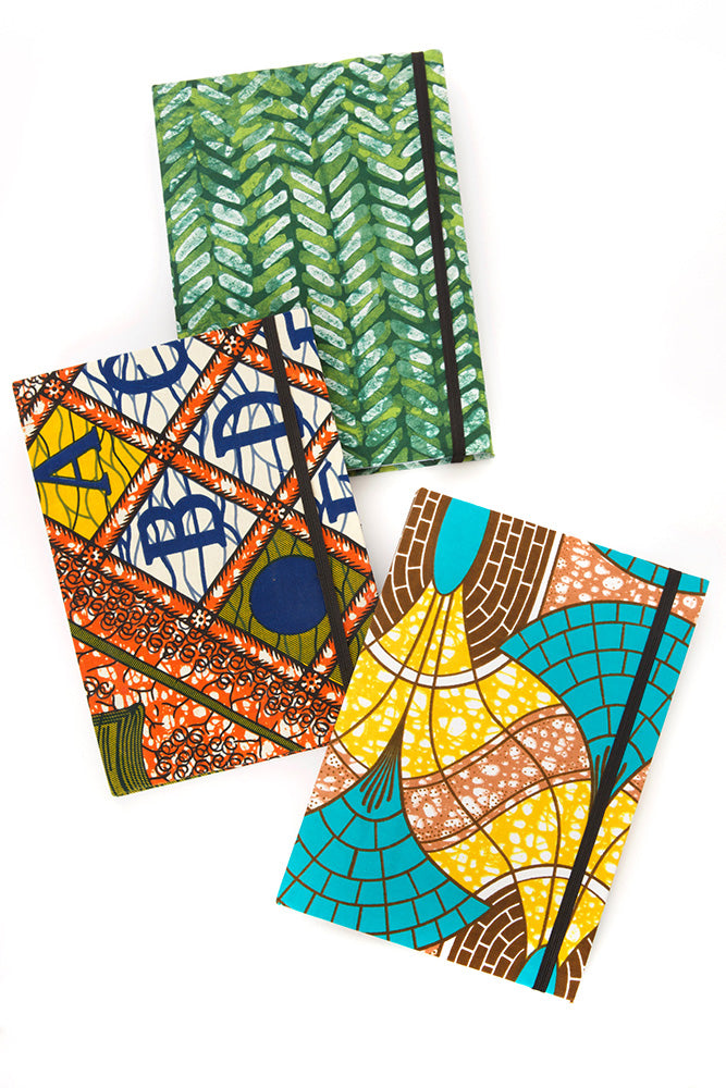 Ghanaian Ankara Cloth Sketchbook