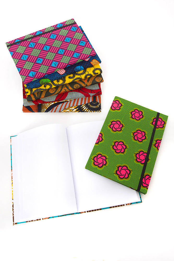 Ghanaian Ankara Cloth Sketchbook