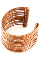 Stacked Copper Cuff Bracelet