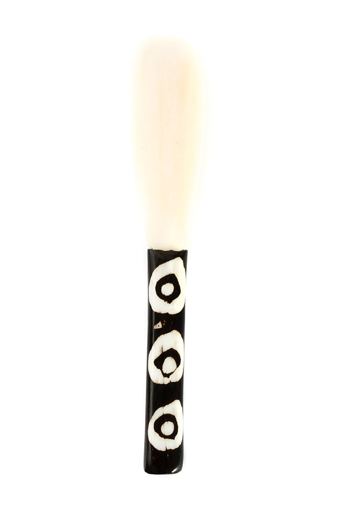 Hand Carved Cow Bone Butter Spreader