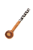 Hand Carved African Olive Sugar Spoon
