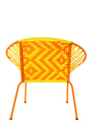 Yellow & Orange Petite Peekaboo Chair
