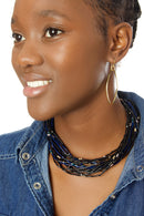 Rise Up Multi-Strand Zulugrass & Acacia Wood Cause Necklace