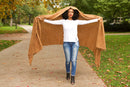 Chestnut Ethiopian Cotton Gabi Body Shawl