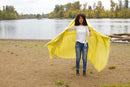 Lemon Ethiopian Cotton Gabi Body Shawl
