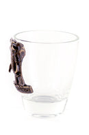 Brass Elephant Shot Glass
